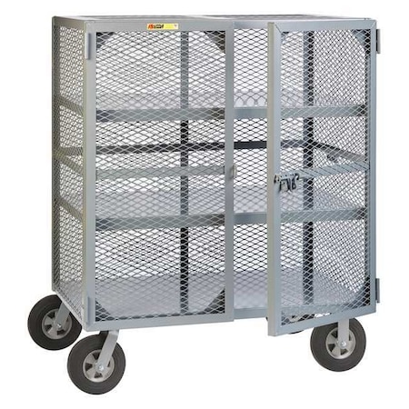 Jobsite Box 27" W x 48" D x 60" H Gray by USA Little Giant Jobsite Boxes