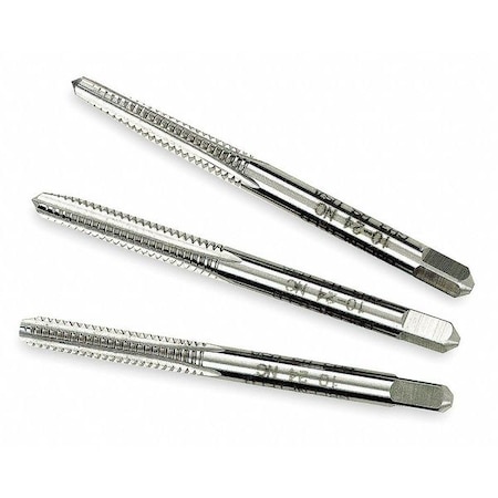 Hand Tap Set 3 PC HSS 5/16 24 H3 Limit by USA Widia Taps Punches & Dies