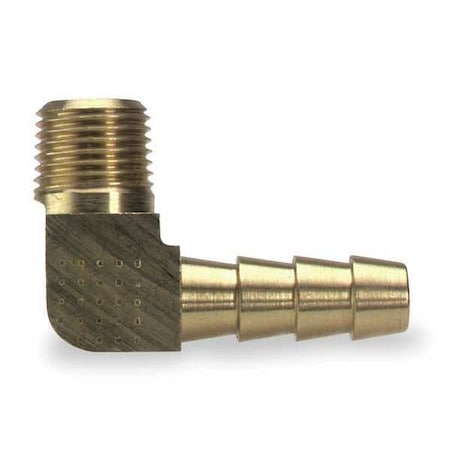 Hose Barb 3/8 In Barb 1/4 In MNPT Brass Type 129HB 6 4 by USA Parker Pneumatic Push On Hose Fittings