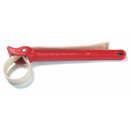 Strap Wrench 3 1/2 In Dia Cap by USA Ridgid Chain Wrenches