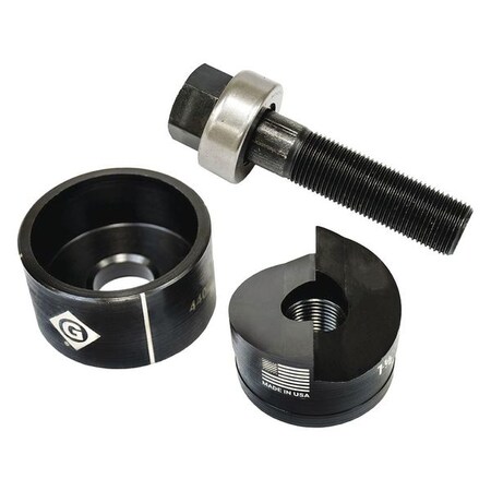 Punch Knockout Round 1 1/2 In by USA Greenlee Knockout & Hole Punches