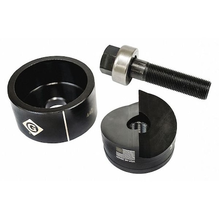 Punch Knockout Round 2 3/8 In by USA Greenlee Knockout & Hole Punches