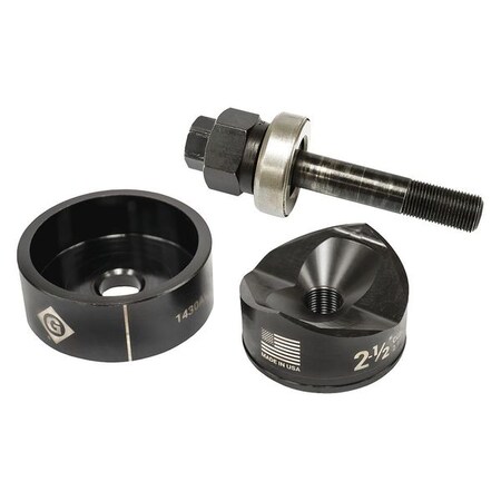 Punch Knockout Round 2 7/8 In by USA Greenlee Knockout & Hole Punches