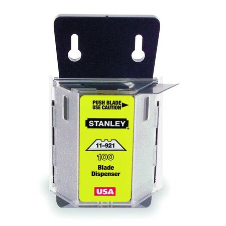 2 Point Utility Blade 3/4 In. W PK100 by USA Stanley Utility Knife Blades