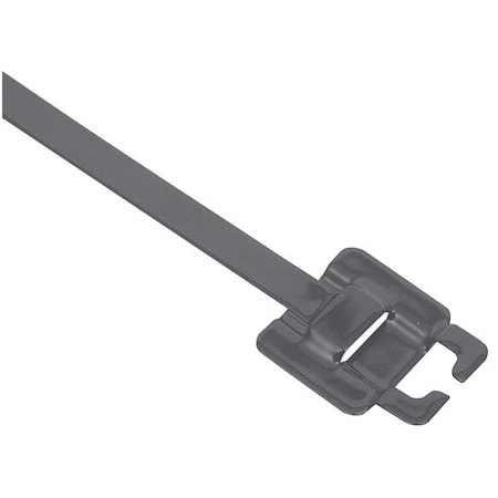 Zip Tie Coated SS 1/4 x 9 In PK50 by USA Band It Pneumatic Hose Clamps