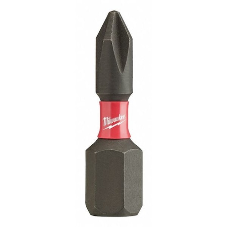 Insert Bit 1/4" Phillips #1 1" PK2 by USA Milwaukee Screwdriver Bits