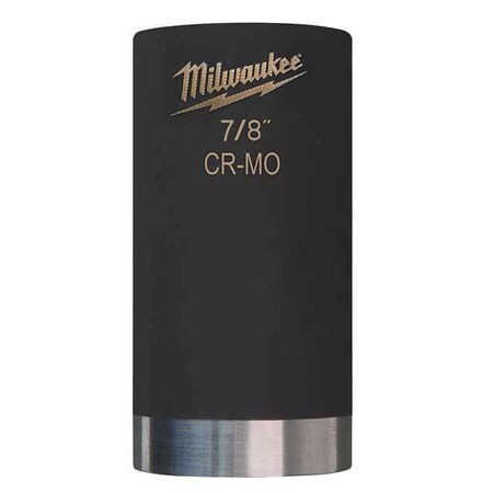 Impact Socket 3/8 In Dr 7/8 In 6 pt Type 49 66 4432 by USA Milwaukee Sockets