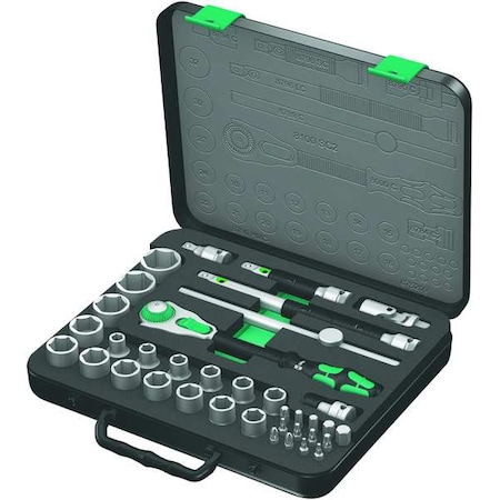 Socket Wrench Set Metric 1/2" Dr 37 pc by USA Wera Socket Sets