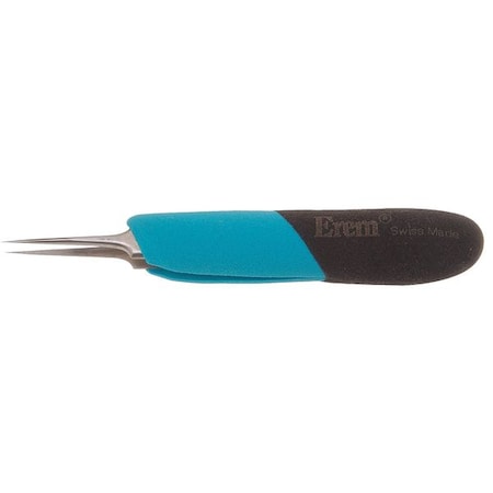 ESD Ergo Tweezer Micro 4 3/4 In by USA Erem Inspection & Retrieving Tweezers