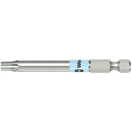 Power Bit SAE 1/4" Hex T15 3 1/2" SS Type 5071090001 by USA Wera Screwdriver Bits