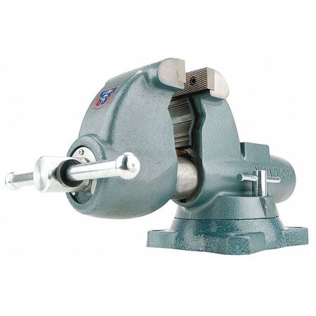 Combination Vise Swivel 3 1/2 In Jaw DI Type AW35 by USA Wilton Bench Vises