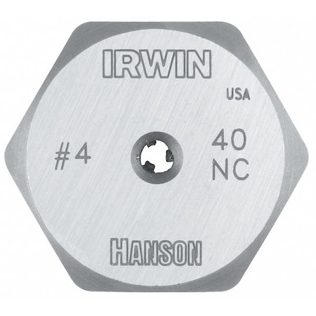 Self Aligning Die HCS Right 10mm 1.25 by USA Irwin Hanson Cutting Holemaking & Shaping Dies