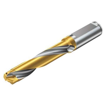 Jobber Drill 3/8 In 140 Carbide by USA Sandvik Coromant Coolant Fed Drill Bits