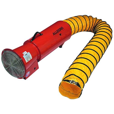 Conf. Sp Fan Axial 25 ft. Duct Model 9514-25 by Allegro in US