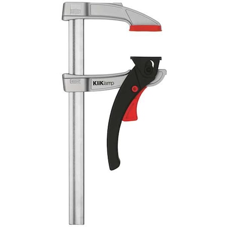 8" One Handed Ratcheting Lever Clamp 3" Deep by USA Bessey Bar & Pipe Clamps