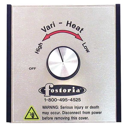 Variable Heat Controller 7 In. W 5 In. D by Fostoria in US