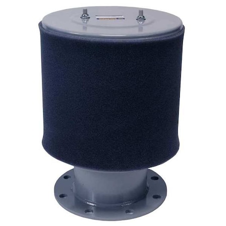 Intake Filter 8 Flange 1800 Max CFM Type FT 385P 800F by USA Solberg Pneumatic Intake Filters & Silencers