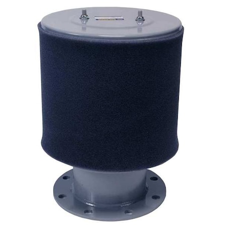 Intake Filter 10 Flange 3300 Max CFM by USA Solberg Pneumatic Intake Filters & Silencers