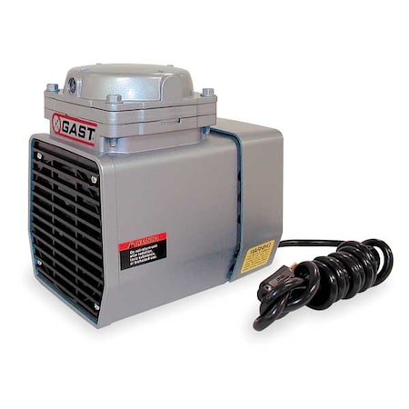 Compressor/Vacuum Pump 1/3 HP 60 Hz 115V by USA Gast Diaphragm Compressors/Vacuum Pumps