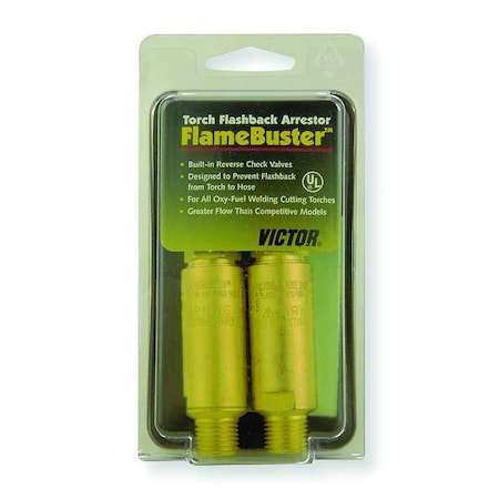 Flashback Arrestor Torch Oxy/Fuel Type 0656G0001 by USA Victor Gas Welder Fittings