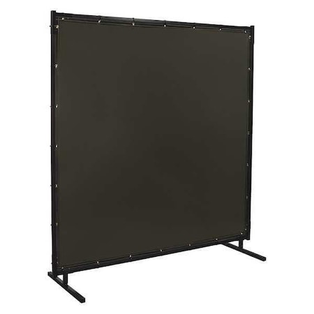 Welding Screen 8 ft W 6 ft Charcoal Gray by USA Steiner Welding Screens