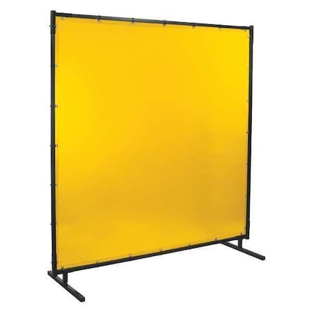 Welding Screen 6 ft. W 4 ft. Yellow Type 534HD 4X6 by USA Steiner Welding Screens