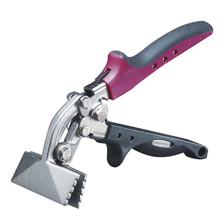 Offset Hand Seamer Redline by USA Malco Metal Cutting Snips & Sheet Metal Tools