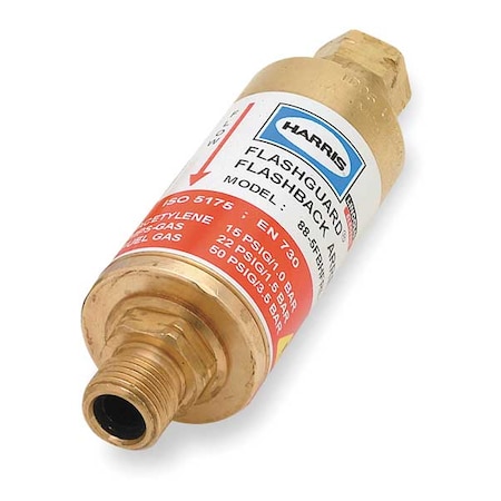 HF Flashback Arrestor Regulator Fuel by USA Harris Gas Welder Fittings