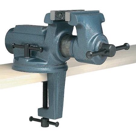 Portable Vise Clamp on Swivel 2 1/2 In by USA Wilton Bench Vises