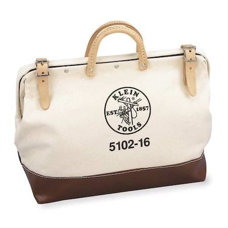 16" General Purpose Tool Bag Brown Tan by USA Klein Soft Sided Tool Storage Products