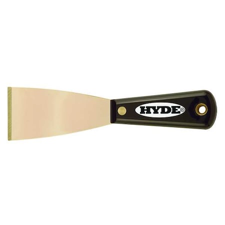 Scraper Stiff 2" Brass Type 2320 by USA Hyde Putty & Joint Knives Spatulas Scrapers