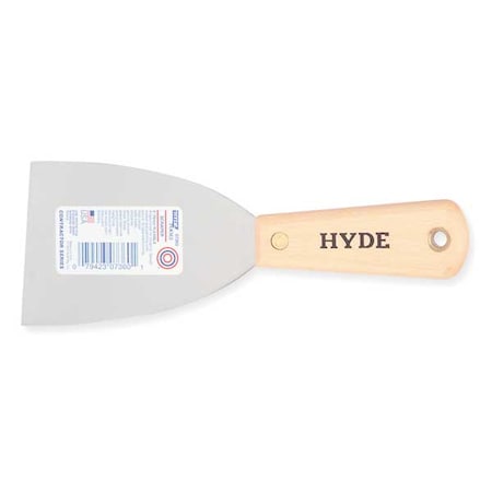 Scraper Flexible 3" Carbon Steel by USA Hyde Putty & Joint Knives Spatulas Scrapers
