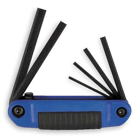 Hex Key Set Pieces 6 M1 Type 25161 by USA Eklind Hex Key Sets