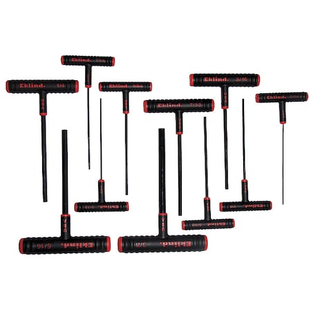 Hex Key Set Pieces 11 S15 Type 60611 by USA Eklind Hex Key Sets