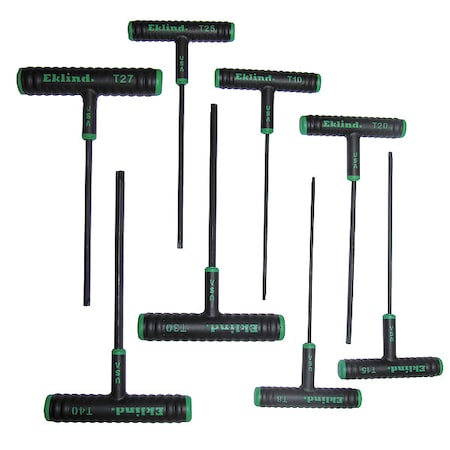 Torx Key Set Pieces 8 T6 Type 68688 by USA Eklind Hex Key Sets