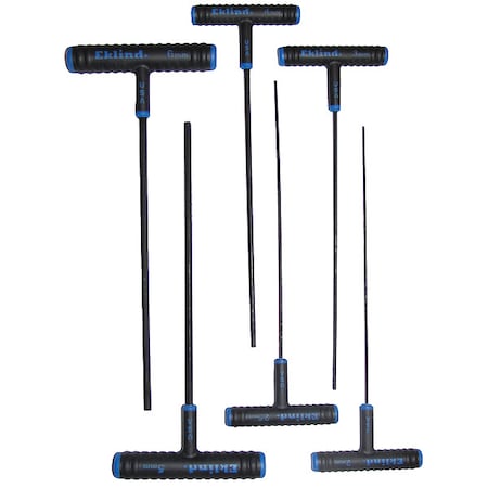 Hex Key Set Pieces 6 M2 Type 64906 by USA Eklind Hex Key Sets