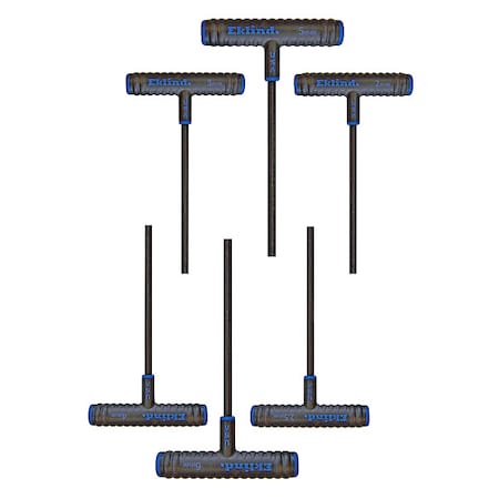 Hex Key Set Pieces 6 M2 Type 64606 by USA Eklind Hex Key Sets