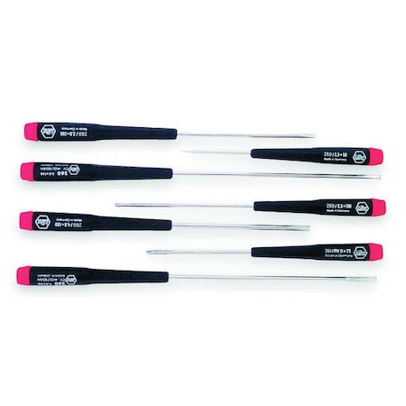 Precision Screwdriver Set Sl/Ph 7 pcs. by USA Wiha Nut Driver Sets