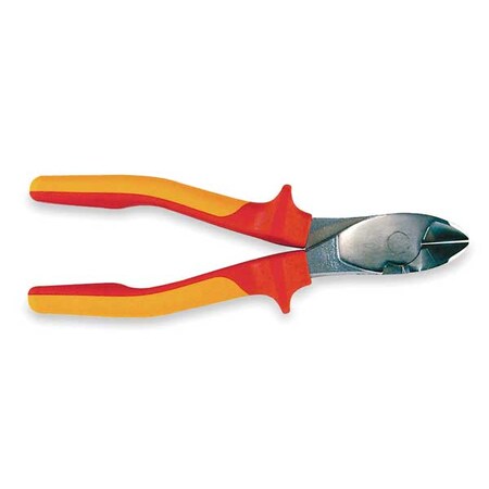 Insulated Diagonal Cutters 7 In. Type 32836 by USA Wiha Cable & Wire Cutters