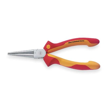 Insulated Round Nose Plier 6 19/64 in. by USA Wiha Cable & Wire Cutters