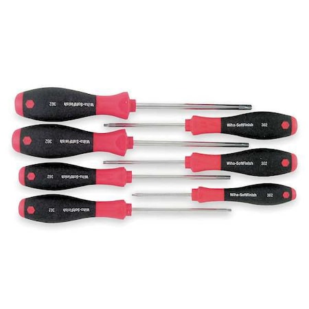 Security Screwdriver Set Torx(R) 7 pcs. by USA Wiha Screwdriver Sets