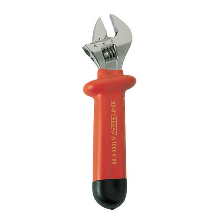 Adj. Wrench Ins. 8" 15/16" Cap. Chrome by USA Irega Adjustable Wrenches