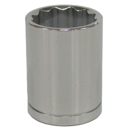 Socket 1/2 in. Dr 7/16 in. 12 Pt. Type 5MV25 by USA Westward Hand Ratchets