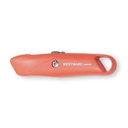 Retractable Utility Knife 6 In. Orange by USA Westward Utility Knives