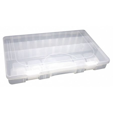 Large Accessory Tray w/ 28 Adjustable Slots Clear Plastic by USA Westward Tool & Work Belts Aprons & Suspenders