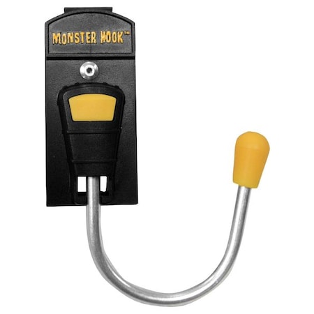 J Tool Storage Hook w/ Belt Clip Silver/Black/Yellow by USA Westward Tool & Work Belts Aprons & Suspenders
