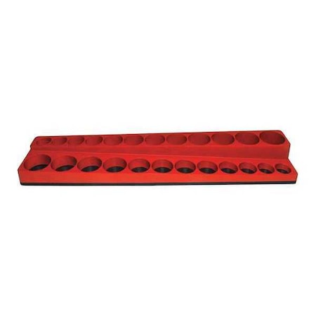 Tool Organizer Sockets 3/8 Dr Red Mag. by USA Westward Tool Storage Accessories