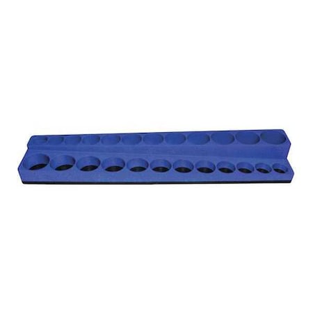 Tool Organizer Sockets 3/8 Dr Blue Mag. by USA Westward Tool Storage Accessories