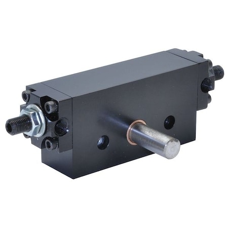 Rotary Actuator SR 90 Deg 1/2 In Bore by USA Speedaire Pneumatic System Rotary Actuators