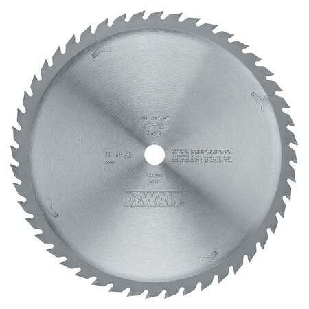 Circular Saw Bld Steel 14 In 48 Teeth by USA Dewalt Circular Power Saw Blades